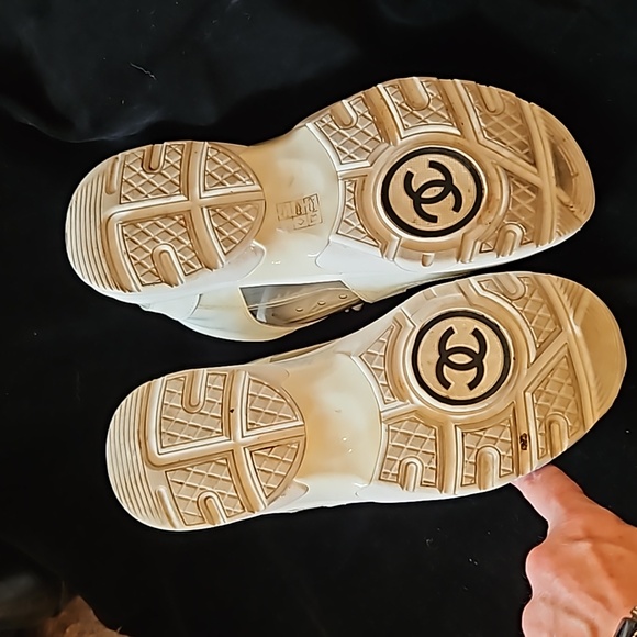 Closet Closing FINAL CHANEL CLEAR SNEAKERS - Picture 9 of 16